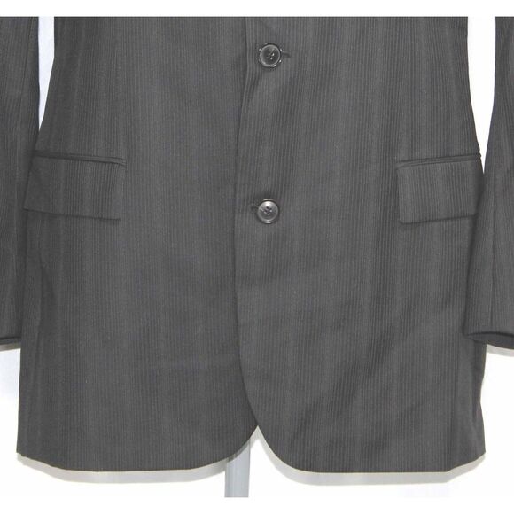 Hugo Boss Rossellini Cinemau 3 Button Superfine 120 Wool Jacket Size 42 Long - Picture 3 of 11